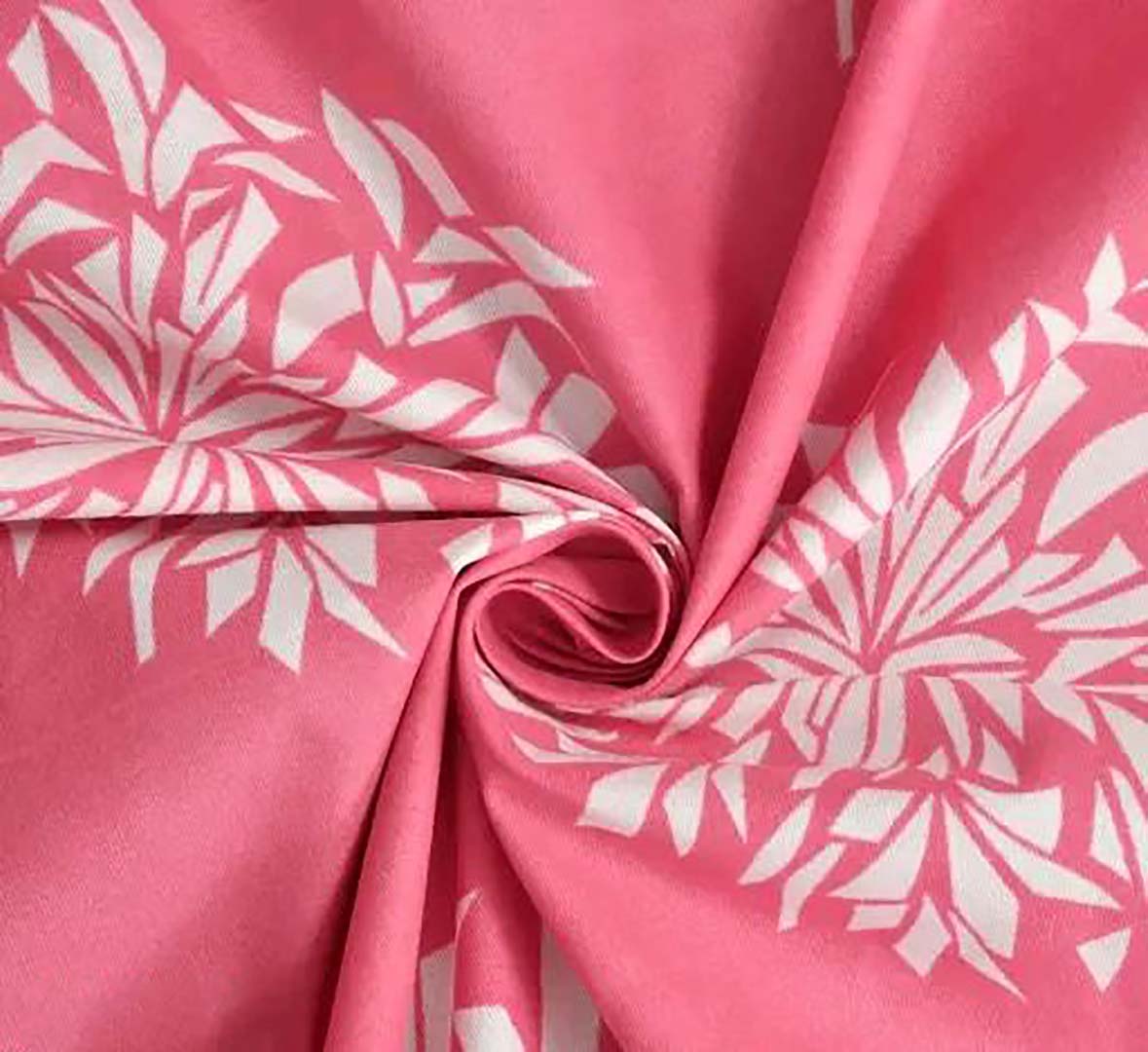Cotton (60x90 Inch) Single Size Bedsheet With 1 Pillow Cover in Pink Color Image 4