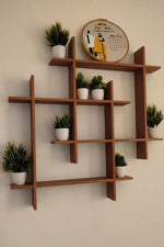 Martcrown Engineered Wood Wall Decoration Wall Shelves For Home Office Hanging Shelves Wall Shelve Wooden Shelf Wall Stand Image 3