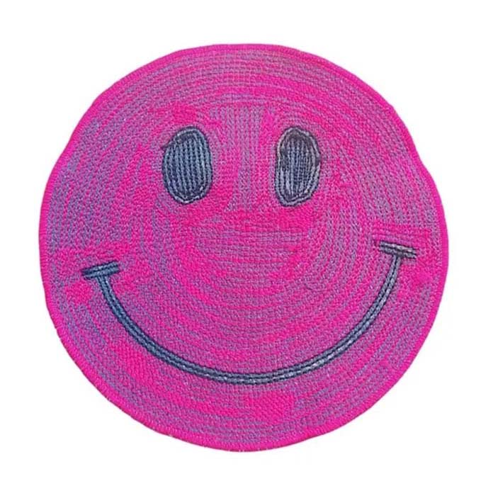Microfiber Anti-Slip Doormat for Home & Bathroom Entrance Pink Rectangular Mat (20 Inch) Image 3