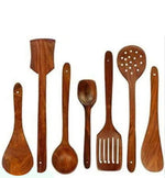 Wooden Spoon Set Of 7 No Holder Image 1