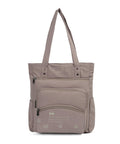 Handbag For Women And Girls Stylish Beige PU Leather Bag Image 1