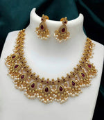 Premium Artificial Traditional Jewelry Collection: Ethnic Necklace & Earring Sets Image 1