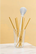 Long Handle Silicone Bottle Brush Flexible Cleaning Brush With Soft Bristles Multipurpose Kitchen Cleaner For Bottles And Cups White Image 1