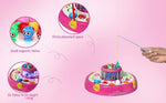 Musical Fishing Game Toy Set Rotating Boards Pools Premium Version Fishing Set Quiet Play Option Image 2