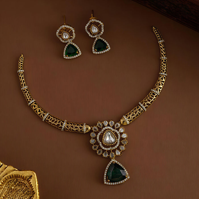 Premium Artificial Traditional Jewelry Collection: Ethnic Necklace & Earring Sets Image 1