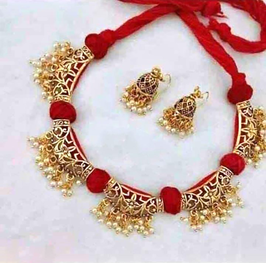 Premium Artificial Traditional Jewelry Collection: Ethnic Necklace & Earring Sets Image 1