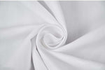 Cotton (60x90 Inch) Single Size Bedsheet With 1 Pillow Cover in White Color Image 2