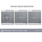 Rubber Anti-Slip Doormat for Home & Bathroom Entrance Multicolor Rectangular Mat (40x60 cm) Image 2