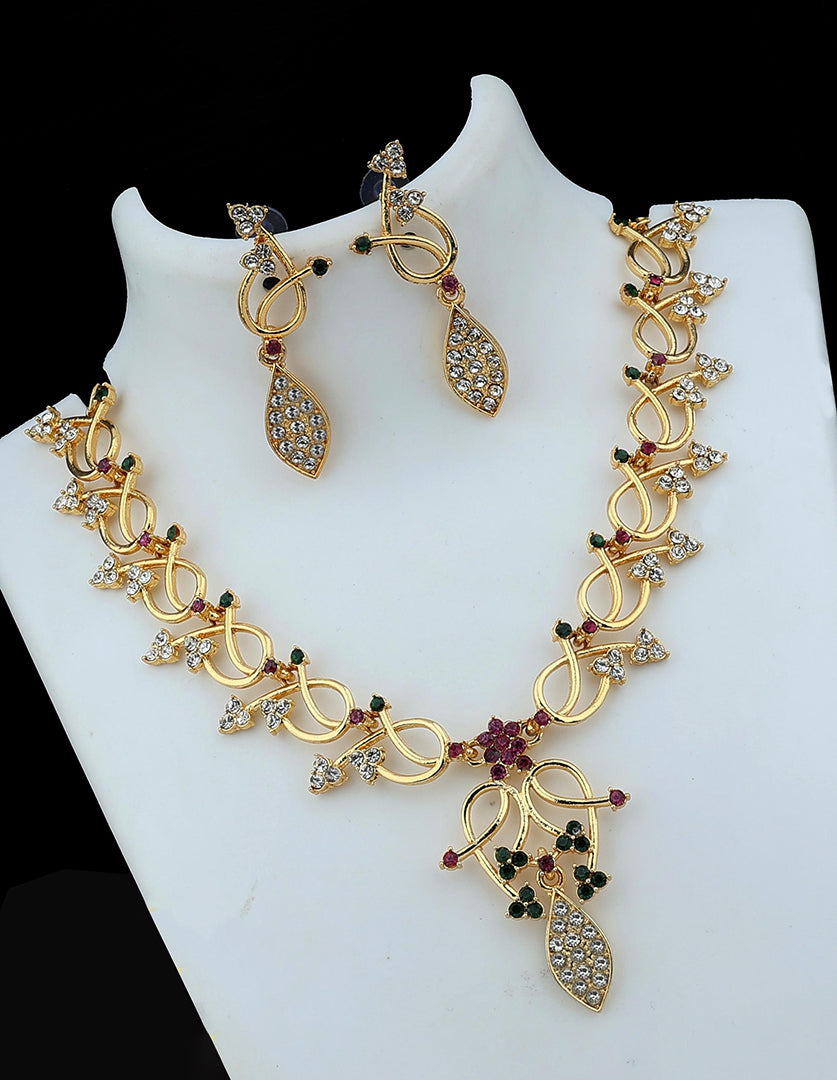Premium Artificial Traditional Jewelry Collection: Ethnic Necklace & Earring Sets Image 2