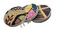 Cotton Chapati Rumals Roti Cover Box Cricle Round In Different Sizes And Colors Set Of 3 Image 1