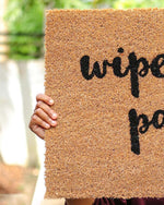Coir Anti-Slip Doormat for Home & Bathroom Entrance Beige Rectangular Mat (40x60 cm) Image 2