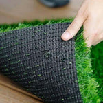 Artificial Grass Anti-Slip Doormat for Home & Bathroom Entrance Green Rectangular Mat (38x58 cm) Image 3