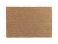 Coir Anti-Slip Doormat for Home & Bathroom Entrance Beige Rectangular Mat (40x60 cm) Image 1