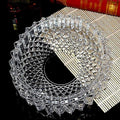 Glass Ashtray For Cigarette Smoking Glass Candy Bowl Smoke Collectible Table Decorative Flower Image 1