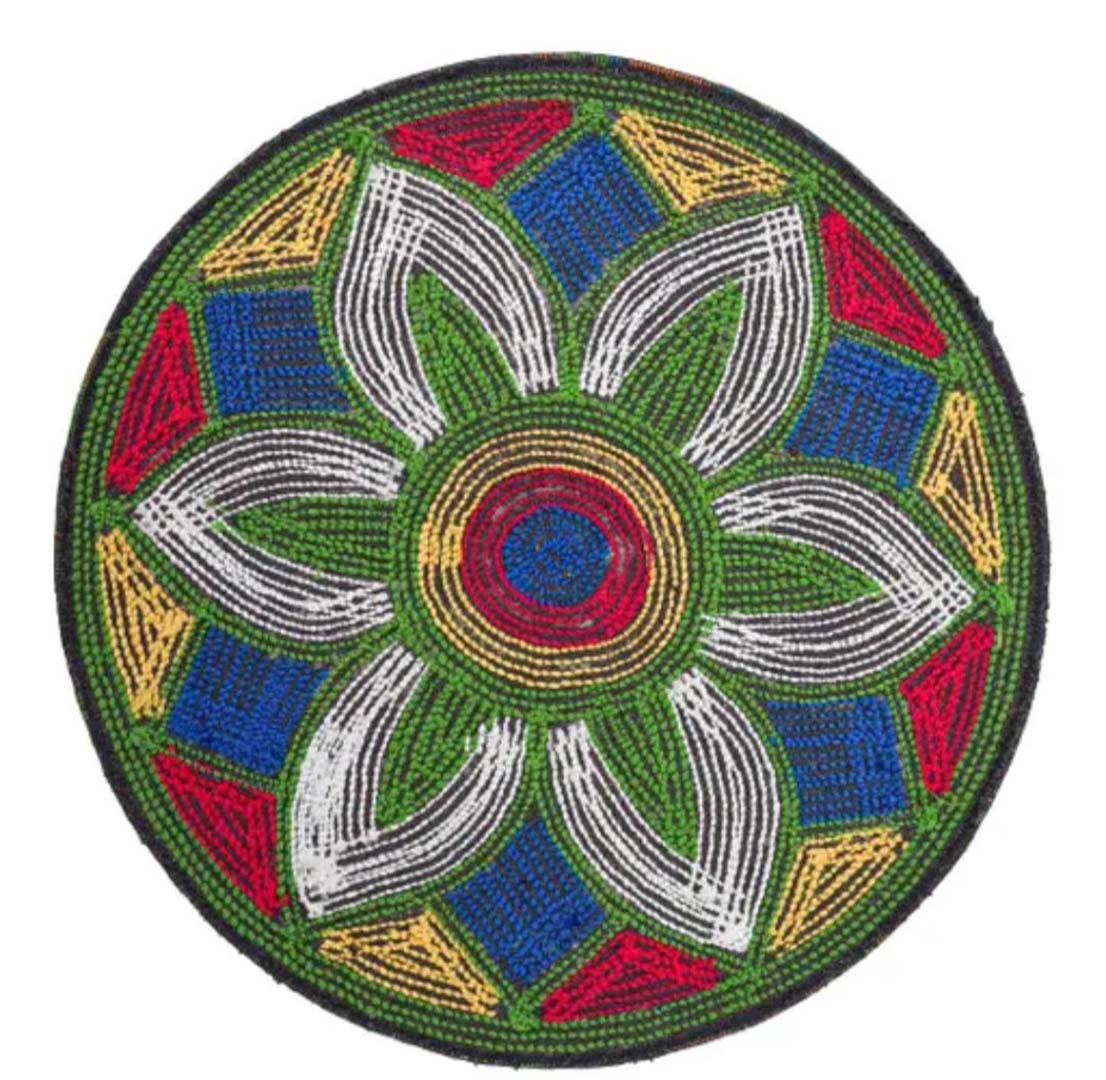 Microfiber Anti-Slip Doormat for Home & Bathroom Entrance Multicolor Round Mat (24 Inch) Image 3