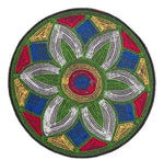 Microfiber Anti-Slip Doormat for Home & Bathroom Entrance Multicolor Round Mat (24 Inch) Image 3