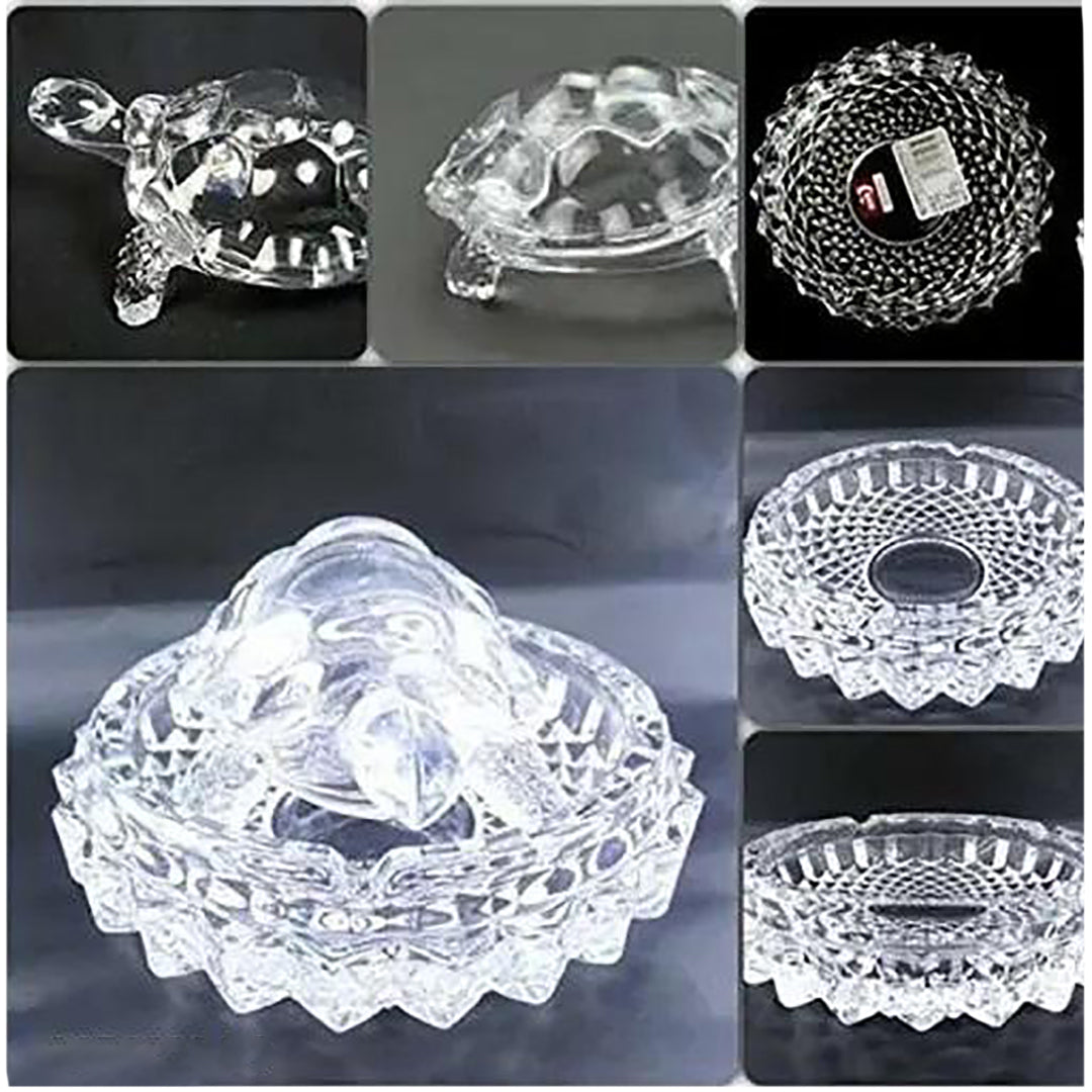 Crystel Turtle For Home Decor Office Decor God Blessing Good Blessing Gift Products Home Decor Showpiece Image 4