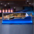 Anadimall Liquid Wave Titanic Cruise Ship Model Decoration Cruise Ship That No Longer Sinks Cruise Ship Iceberg Home Decor Suitable For Home Show Car Decoration Gifts Image 1