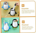 Penguin Storage Boxes Wall Mount Remote Control Holder Tvstand Makeup Storage Case Remote Phone Holder Makeup Wall Organizer Wall Remote Control Holderpink Pack Of 1 Image 4