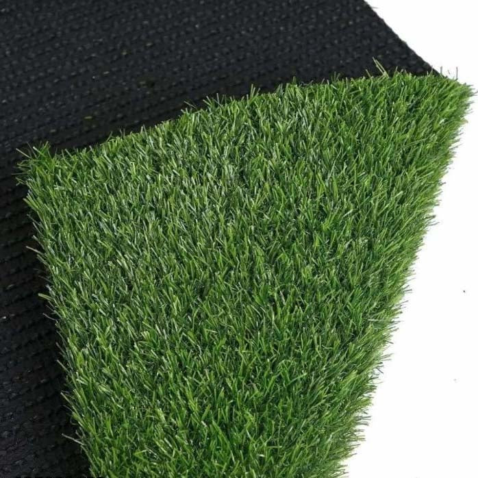 Artificial Grass Anti-Slip Doormat for Home & Bathroom Entrance Green Rectangular Mat (38x58 cm) Image 4