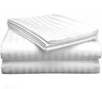 Cotton (60x90 Inch) Single Size Bedsheet With 1 Pillow Cover in White Color Image 4