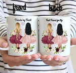 Best Friend Forever Cute Girls Printed White Ceramic Coffeetea Mug 345 Ml Best Gift For Girls Besties Birthday Girlfriend Friendshipday Best Friend Sister Ceramic Coffee Cup Image 1