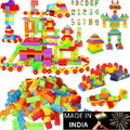 Pureey 50 Pieces Building Blocks For Kids With Wheel, Smart Activity Fun And Learning Train Blocks For Kids Image 1