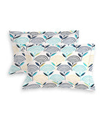 Glace Cotton (60x90 Inch) Single Size Bedsheet With 1 Pillow Cover in Multicolor Image 3