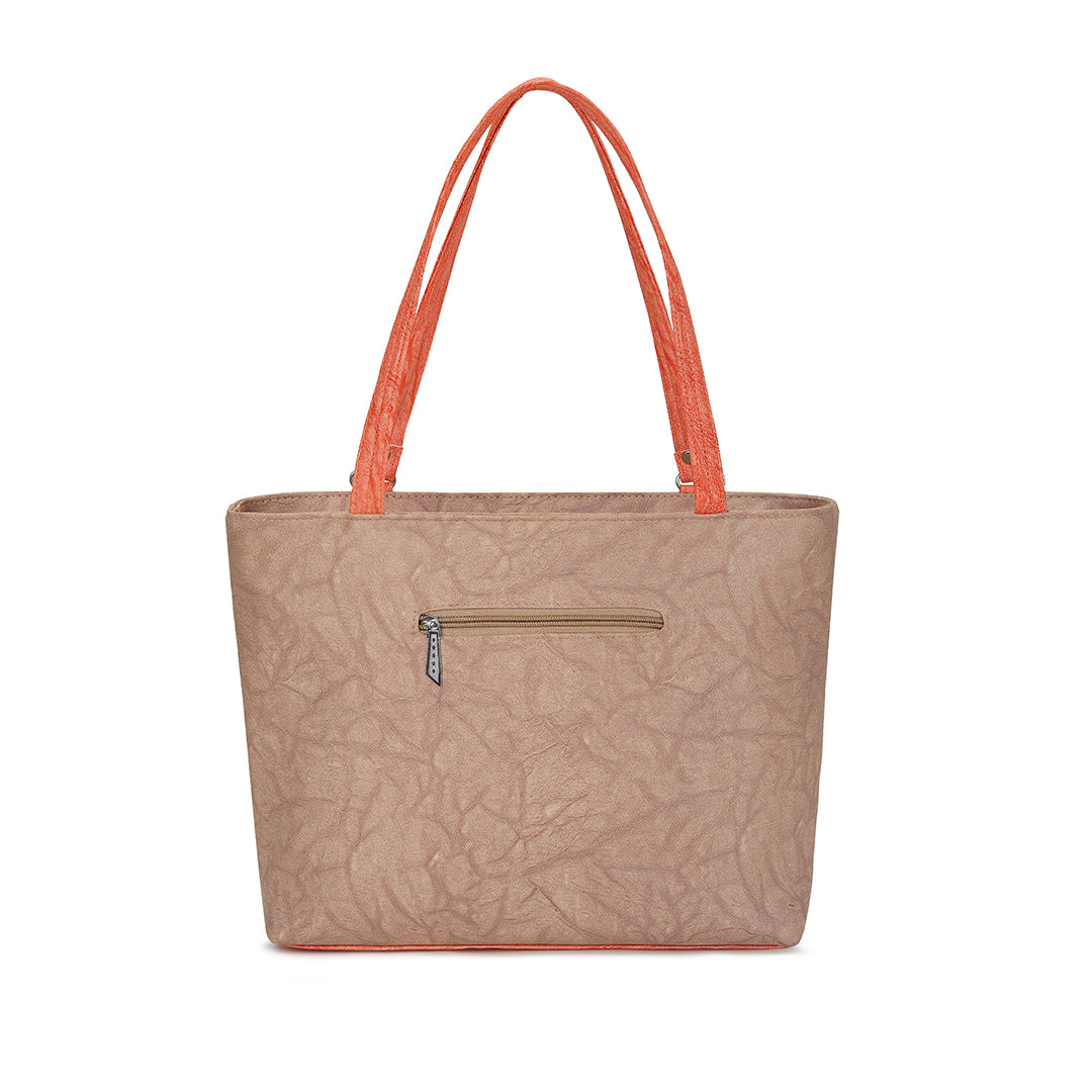 Handbag For Women And Girls Stylish Multicolor Faux Leather/Leatherette Bag Image 2