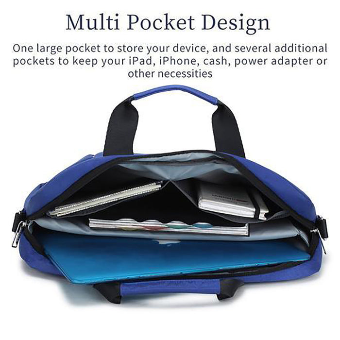 Handbag For Women And Girls Stylish blue Polyester Bag Image 2