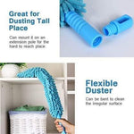 Fan Cleaning Brush Feather Microfiber Duster With Extendable Rod Dust Cleaner Image 3