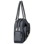Handbag For Women And Girls Stylish Black PU Leather Bag Image 3