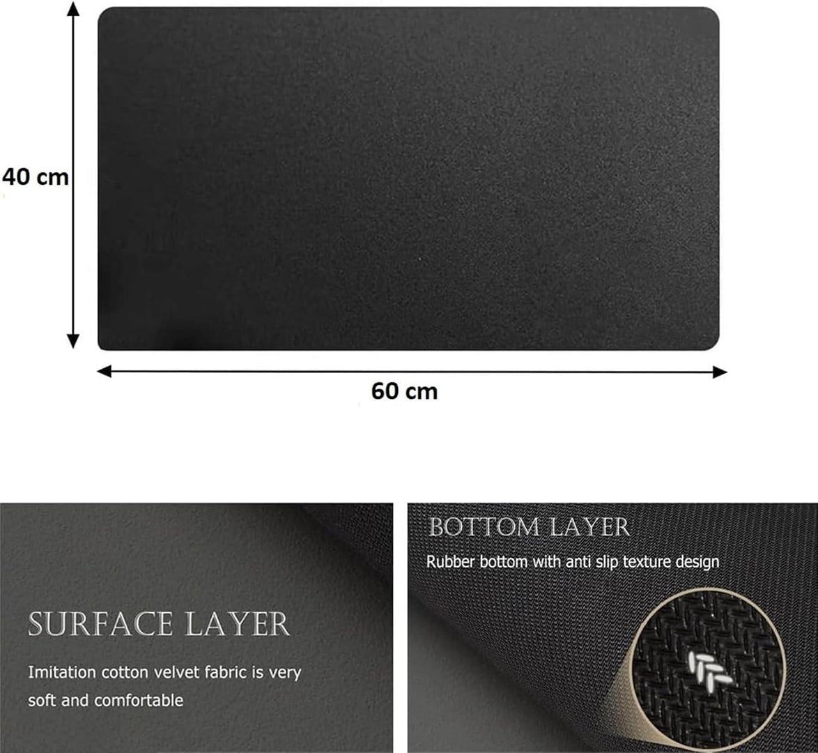 60X40Cm Dish Drying Mat For Kitchen Dish Mat Pro Drying Kitchen Mat Image 4