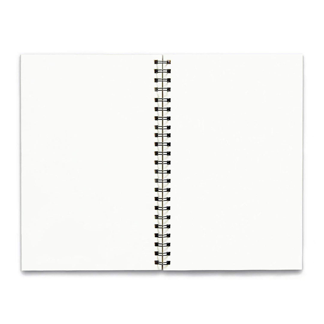 Prints Girlish Wire Bound Spiral Printed Notebook With White Unruled Plane Pages Wire Bound Spiral Printed Unruled Diary Notebooks For Girls Stylish Pages 160 Size A5 Image 4