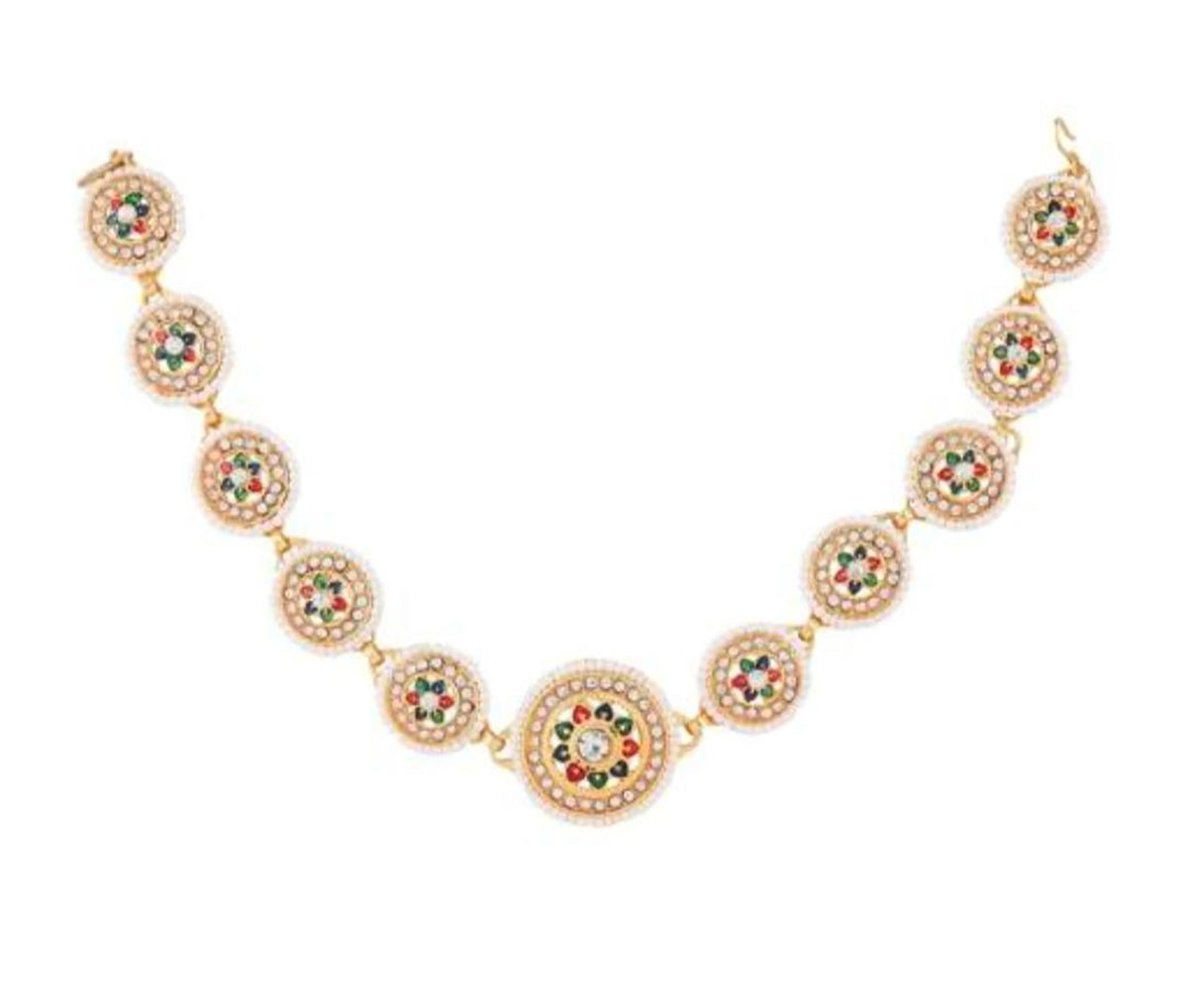 Premium Artificial Traditional Jewelry Collection: Ethnic Necklace & Earring Sets Image 4