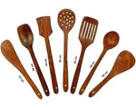 Wooden Spoon Set Of 7 No Holder Image 2