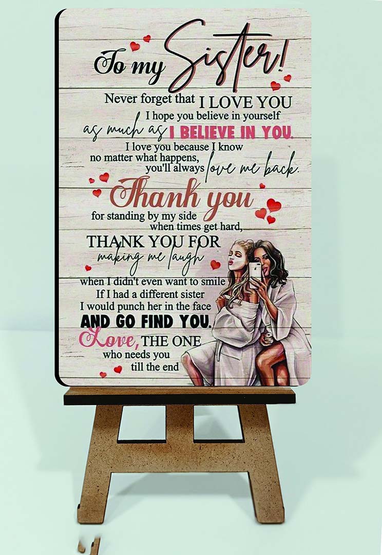 Lovely Gift For Sister Giftforhusband Giftforwife Sitaram Giftfordaughter Giftformotherday Christmasgift Anniversarygift Birthdaygift Fridgemagnet Image 1