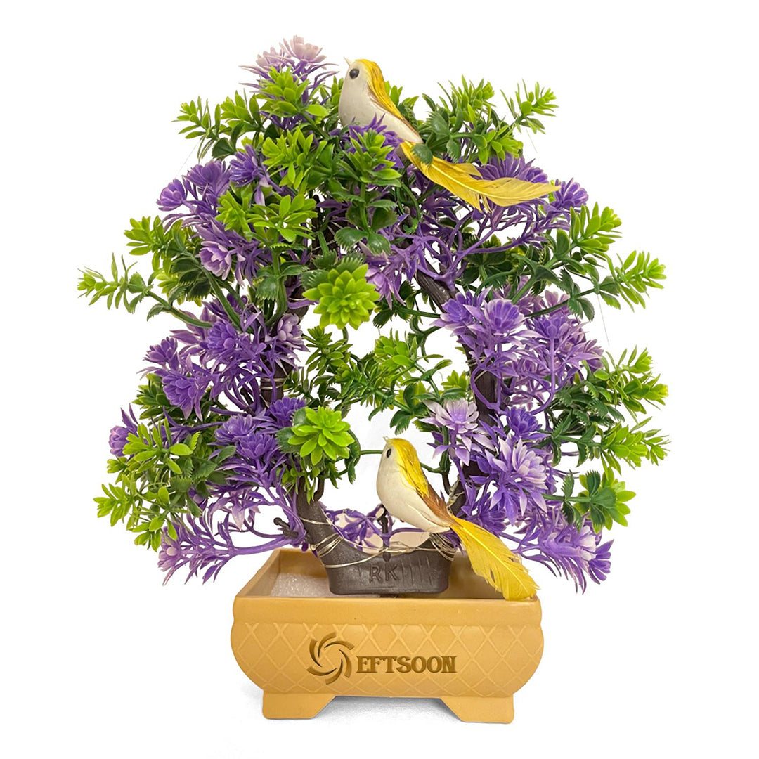Artificial Bonsai Tree With Light Sparrow Living Room Dining Table Decor Homeoffice Party Decor Speacial Ocassion Indoor Decor Image 2