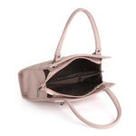 Handbag For Women And Girls Stylish Pink PU Leather Bag Image 3