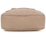 Handbag For Women And Girls Stylish Beige PU Leather Bag Image 2