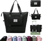 Handbag For Women And Girls Stylish Black Nylon Bag Image 1