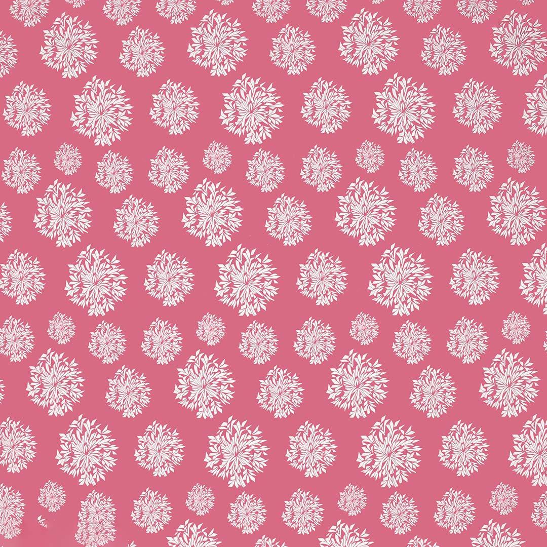 Cotton (60x90 Inch) Single Size Bedsheet With 1 Pillow Cover in Pink Color Image 3