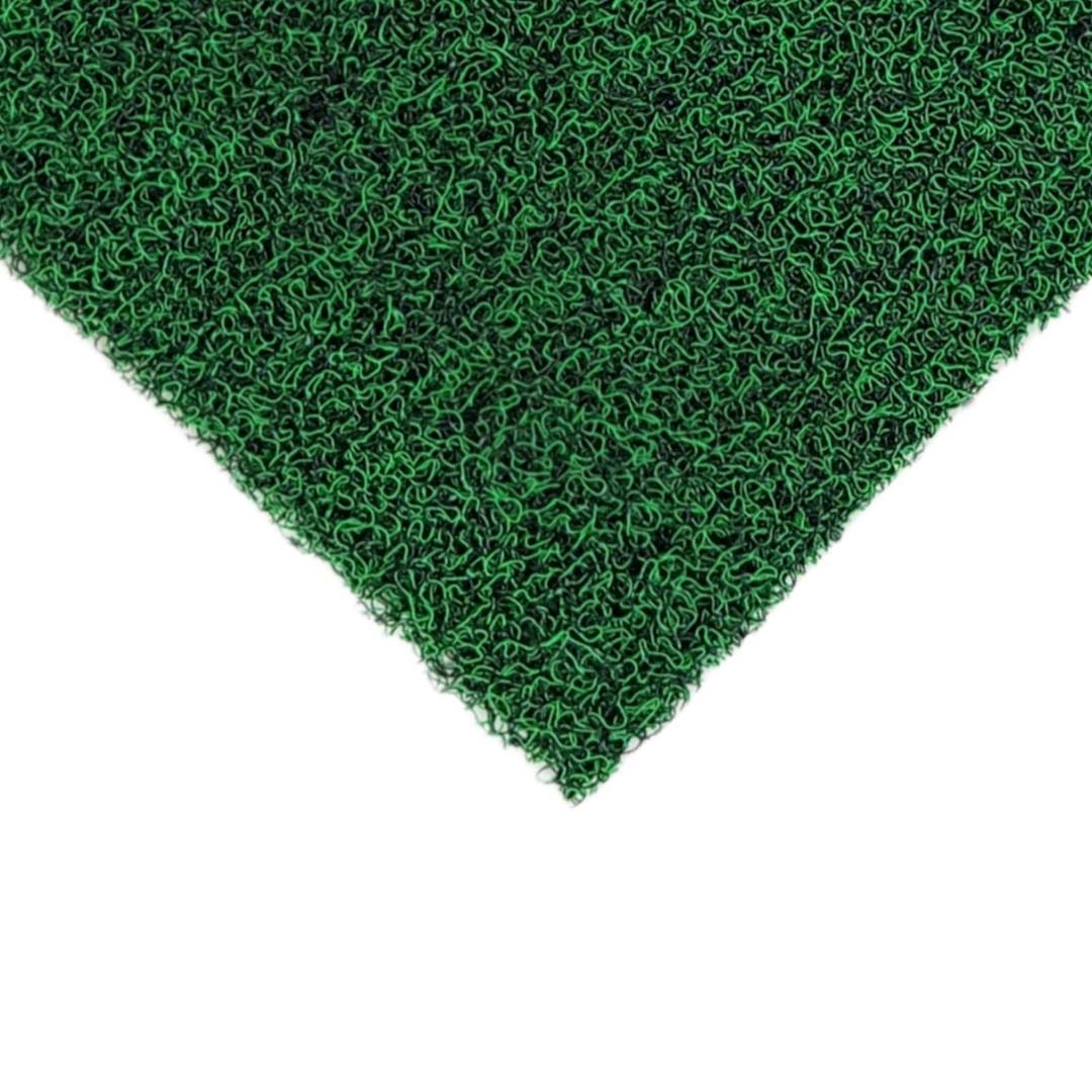 PVC Anti-Slip Doormat for Home & Bathroom Entrance Green Rectangular Mat (40x60 cm) Image 3