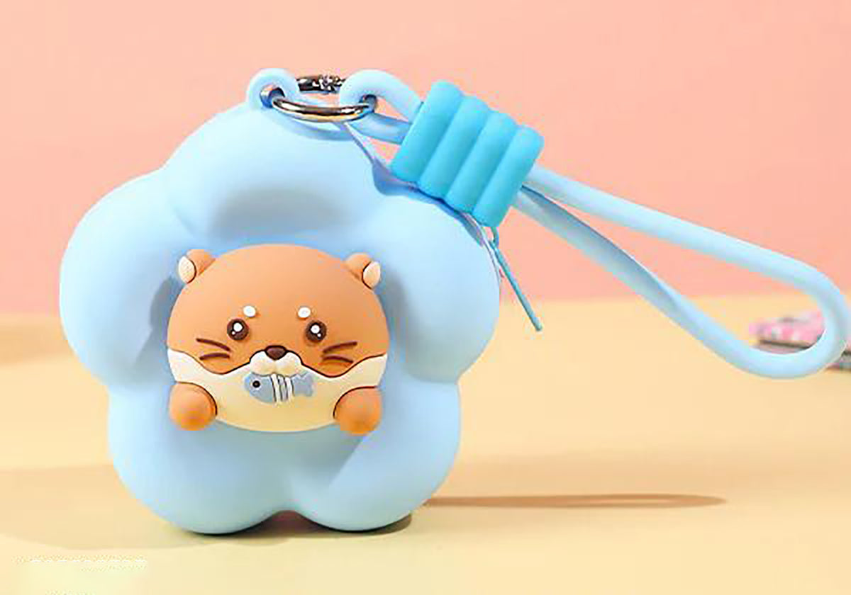 Animal Silicone Pouches Cartoon Stationery Zip Pouch For Store Different Items Image 4