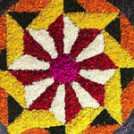 Microfiber Anti-Slip Doormat for Home & Bathroom Entrance Multicolor round Mat (24 Inch) Image 2