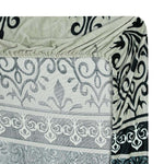 Woolen (78x72 Inch) Double Size Bedsheet With 2 Pillow Cover in Multicolor Image 2