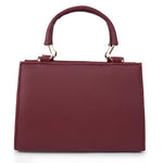 Handbag For Women And Girls Stylish Brown PU Leather Bag Image 2