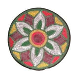 Cotton Anti-Slip Doormat for Home & Bathroom Entrance Multicolor Round Mat (24 Inch) Image 2