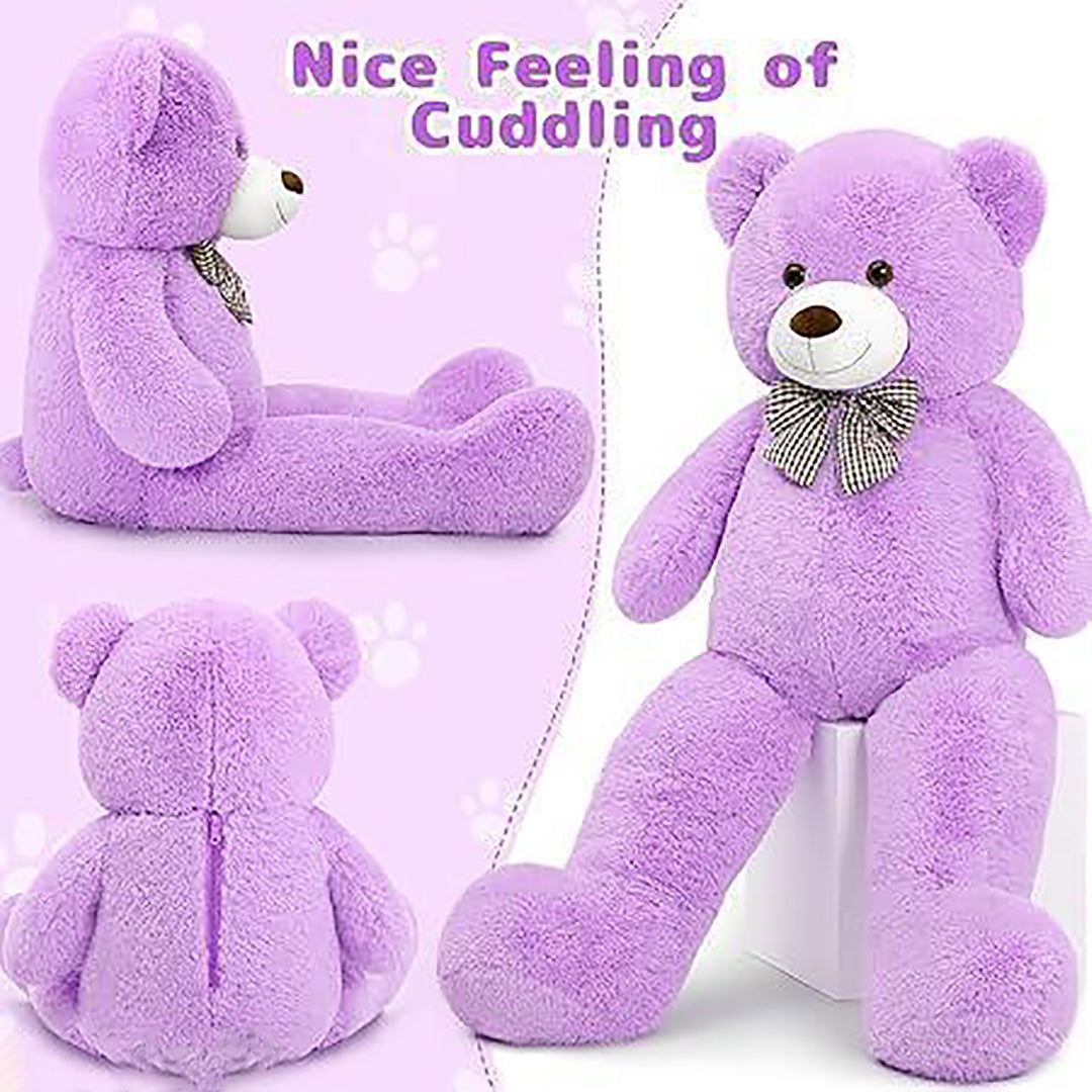 2 Feet Purple Cute And Soft Teddy For Girls Teddy Day Soft Toys For Kids Wife Husband Boyfriend Girlfriend Image 2