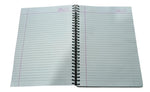 400 Pages A4 Spiral Wire Bounded Ruled Notebook Pack Of 3 Image 3